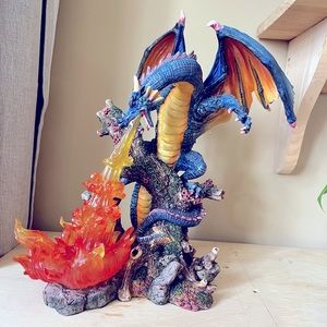 Summit Collection Fire Breathing Dragon. Collectable, no longer in production.